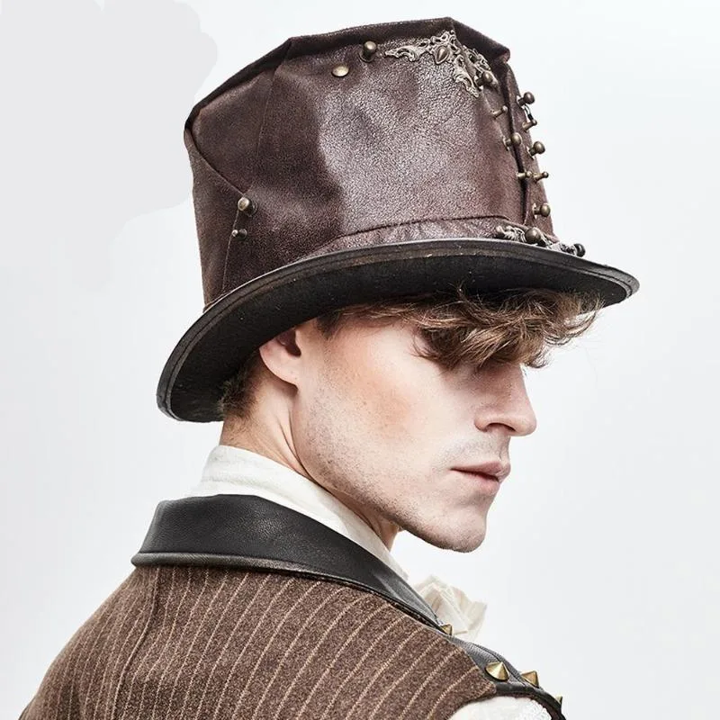View 6 — Steampunk hat — Goth