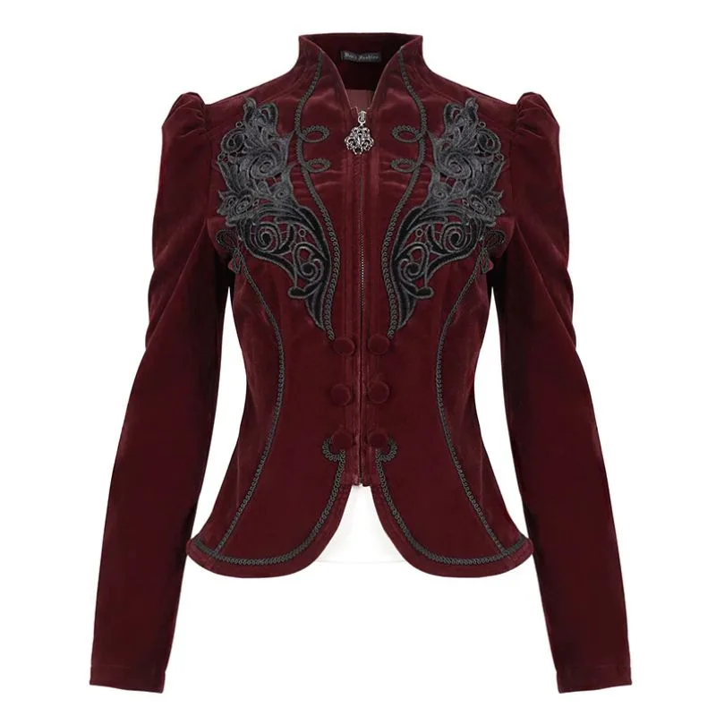 View 6 — Women’s Victorian steampunk jacket