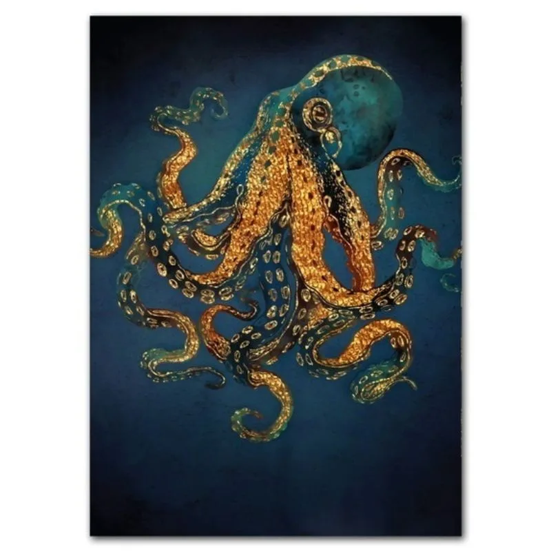 Steampunk wall art — Octopus Steampunk wall art — Octopus
