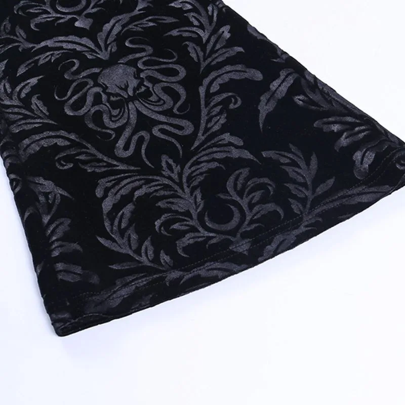 View 7 — Women’s gothic steampunk trousers — black