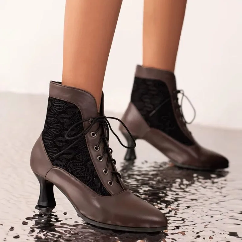View 14 — Steampunk ankle boots — Edwardian