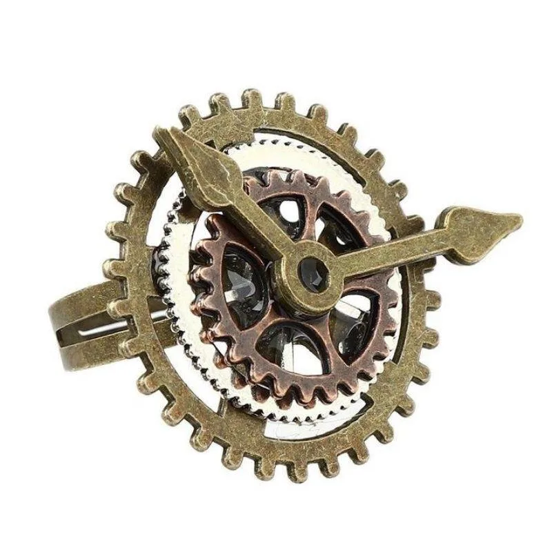 View 4 — Steampunk clock — Ring