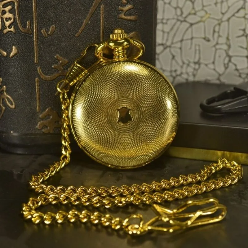 View 4 — Steampunk pocket watch — double face
