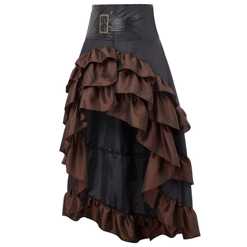 View 6 — Steampunk skirt — ruffles