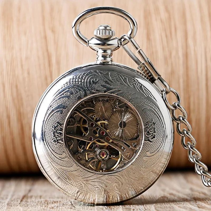 View 6 — Steampunk pocket watch — Full Hunter