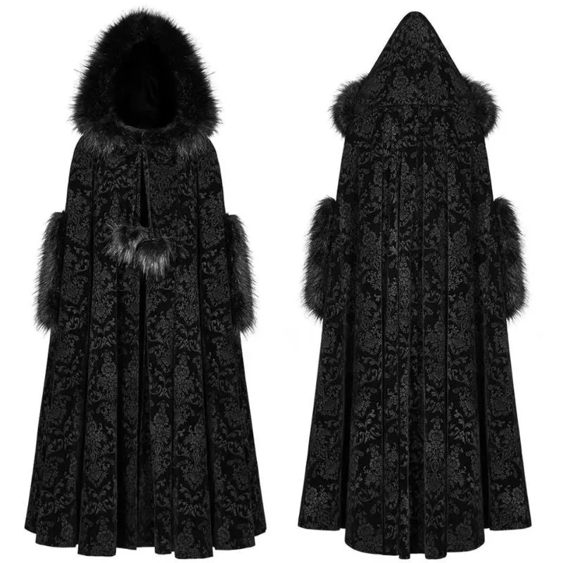 View 5 — Women’s gothic steampunk coat — Cape