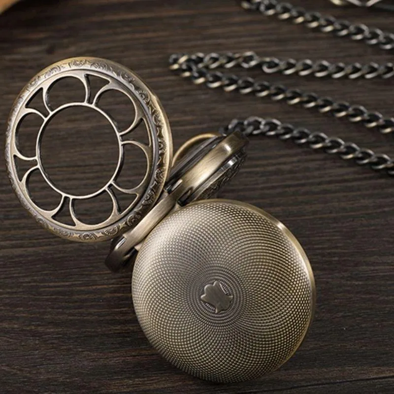 View 2 — Vintage-style steampunk pocket watch — Ref. 6597489492053