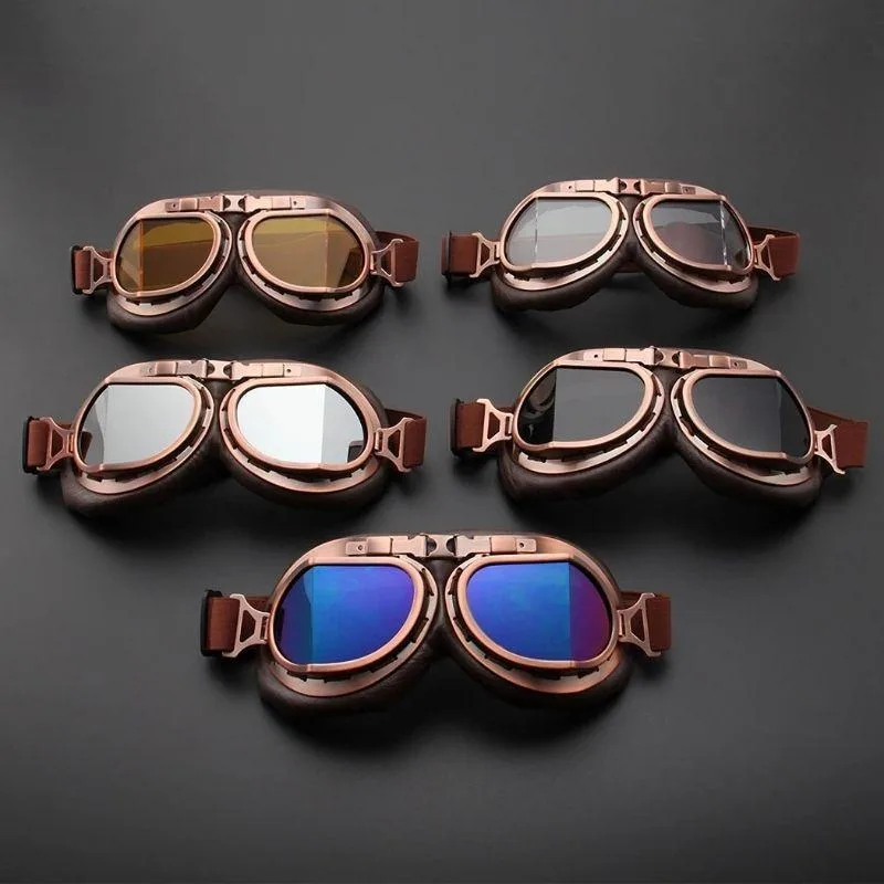 View 4 — Steampunk glasses — aviator