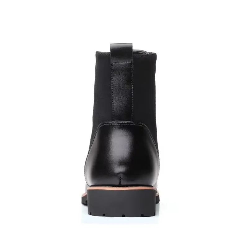 View 7 — Steampunk ankle boots — black lacing
