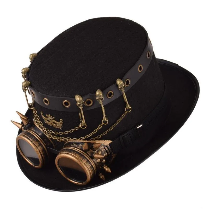 View 4 — Steampunk top hat — Hat Cabaret