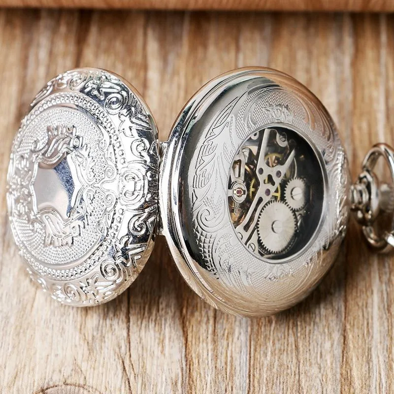View 4 — Steampunk pocket watch — Full Hunter