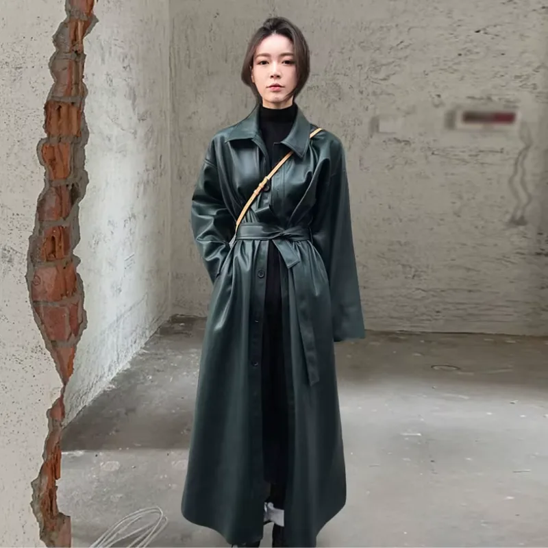 View 2 — Steampunk coat — Trench Coat oversized PU