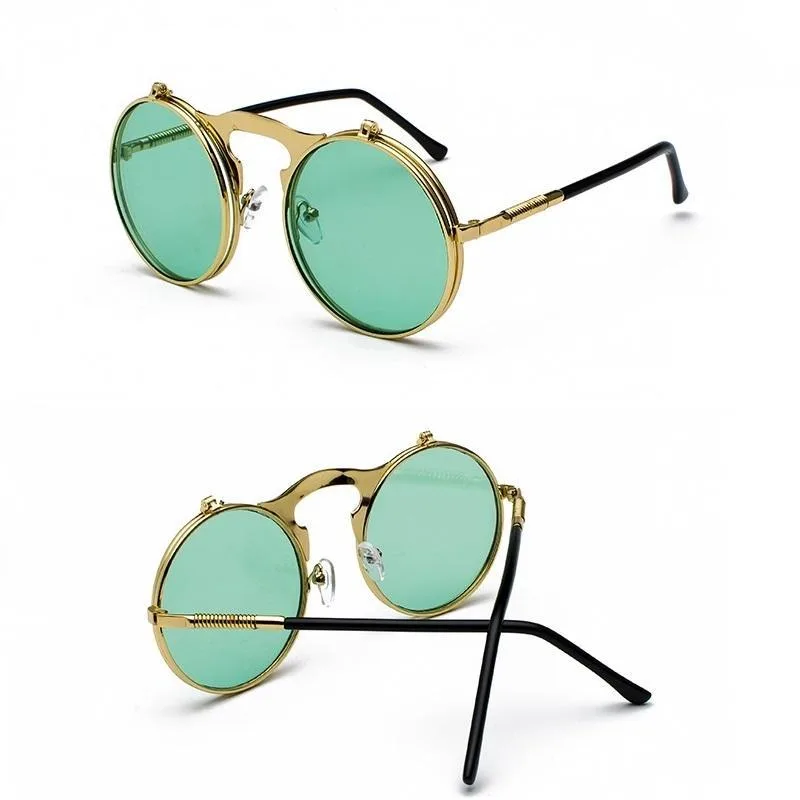 View 8 — Steampunk glasses — double glass
