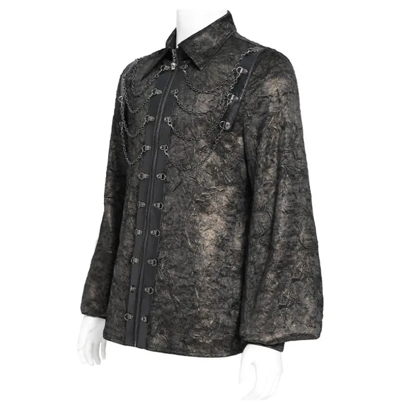 View 8 — Steampunk shirt — brown
