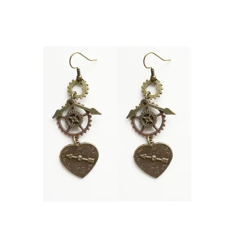 View 6 — Steampunk earrings