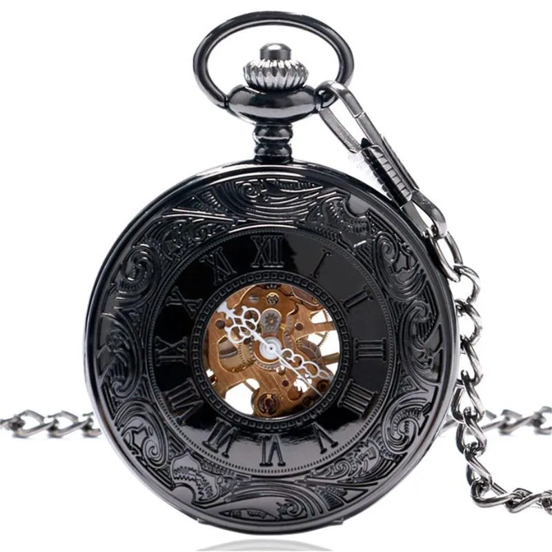 Mechanical steampunk pocket watch — Ref. 6605866598485