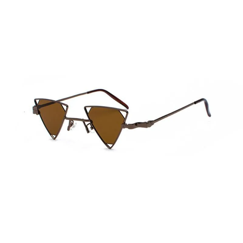 View 4 — Steampunk sunglasses — triangular