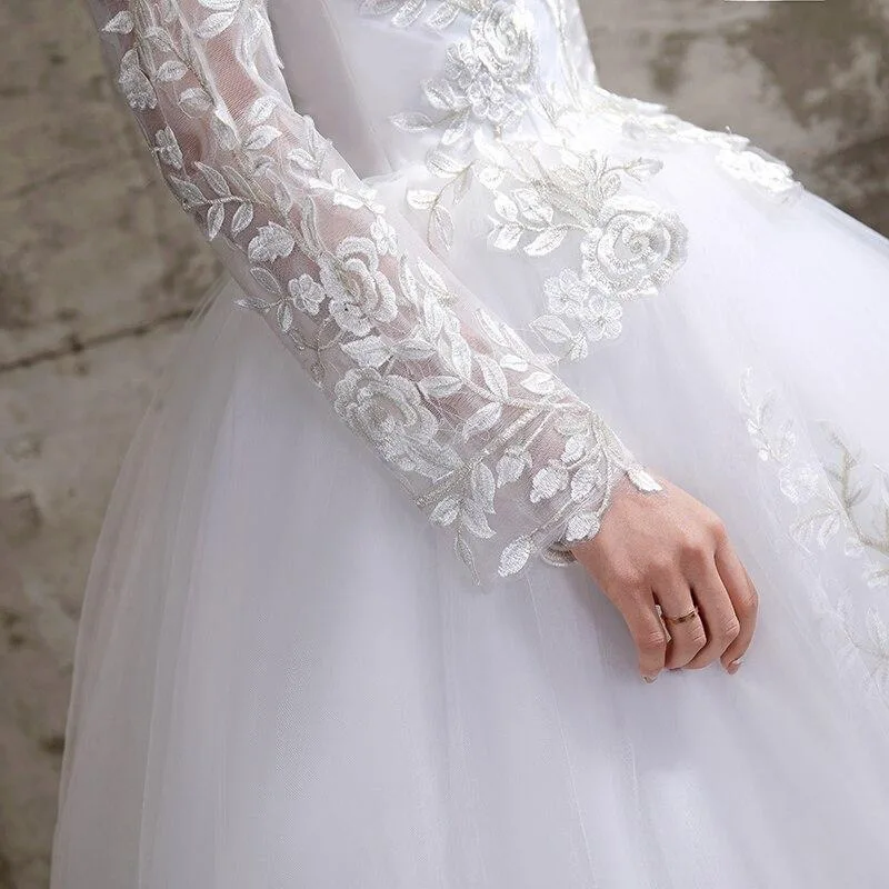 View 6 — Victorian steampunk dress — wedding