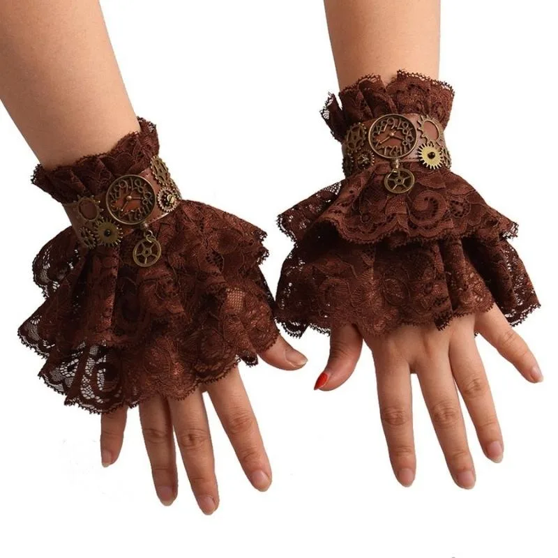 Steampunk lace Gloves