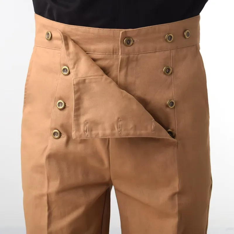 View 7 — Men’s Victorian steampunk trousers — clip