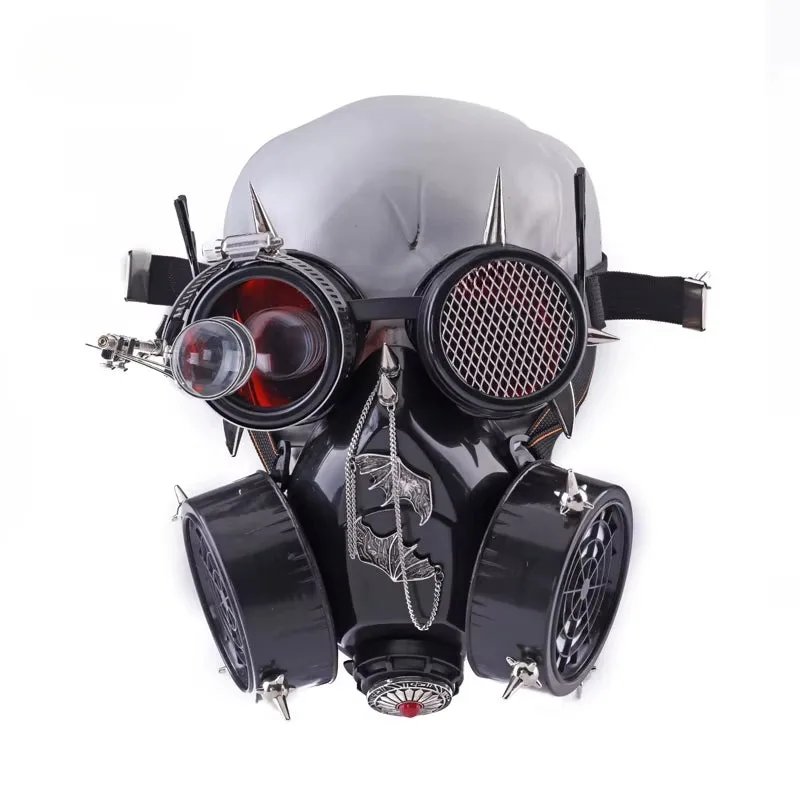 View 7 — Men’s steampunk mask — Gas costume accessory