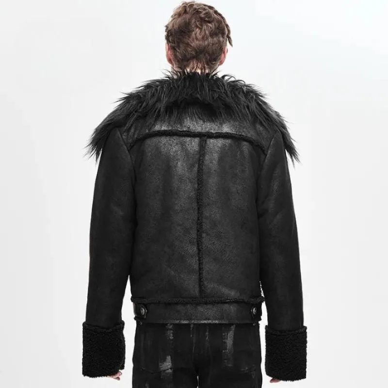 View 3 — Gothic steampunk jacket — punk decadent