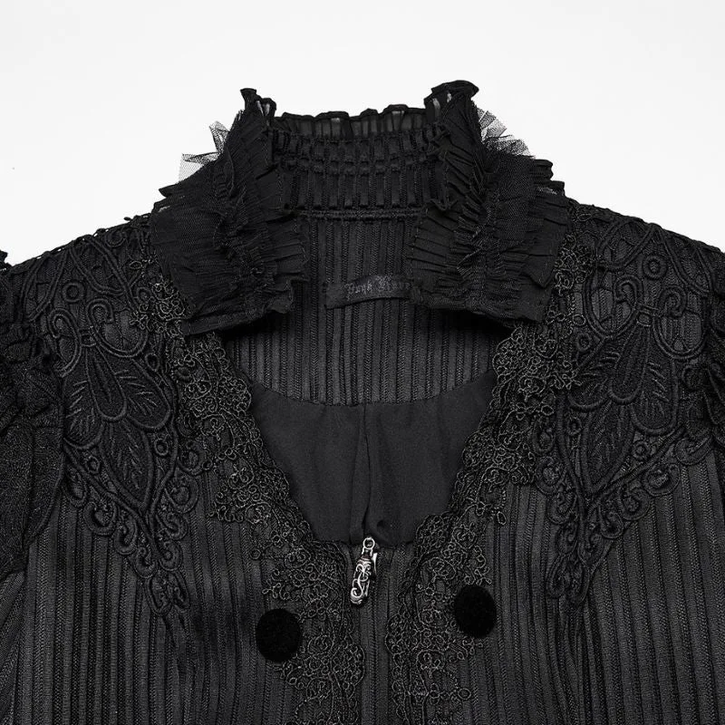 View 6 — Victorian steampunk jacket — bodice