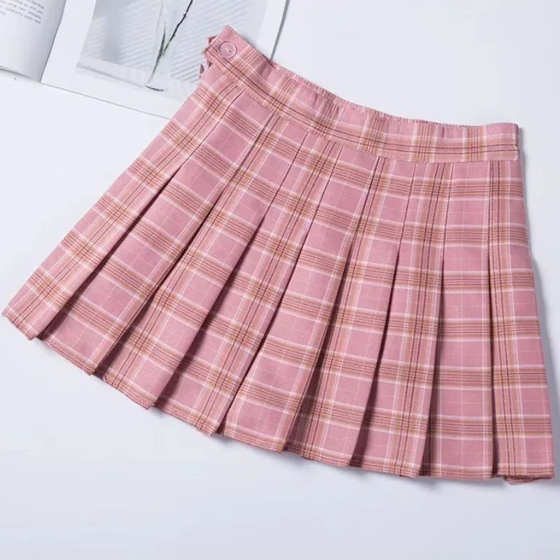 View 4 — Steampunk skirt — Mini pleated size high