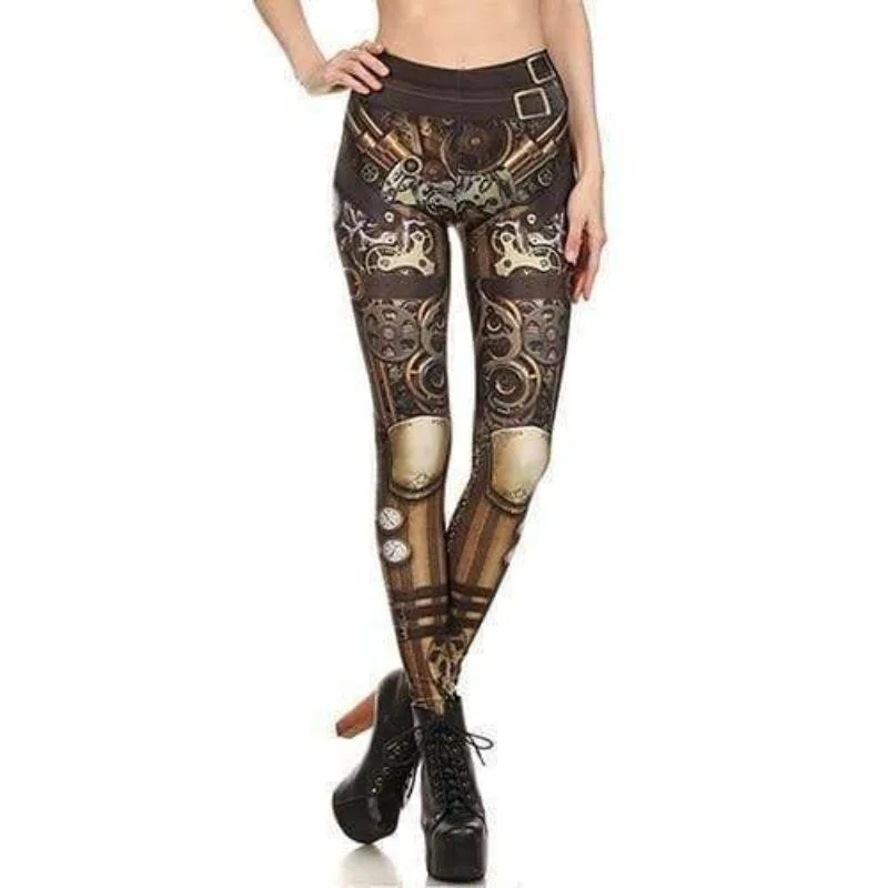 Steampunk cog — Legging