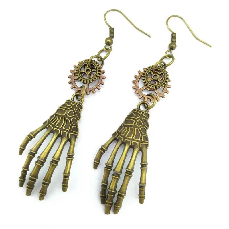 View 15 — Steampunk earrings — drop