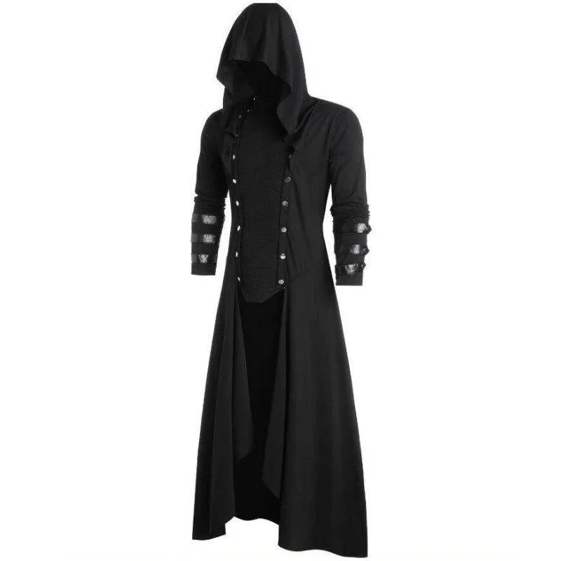 Men’s steampunk jacket — long