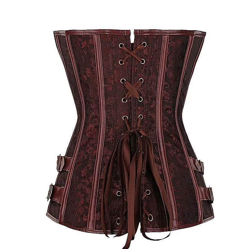 View 3 — Steampunk corset — Overbust