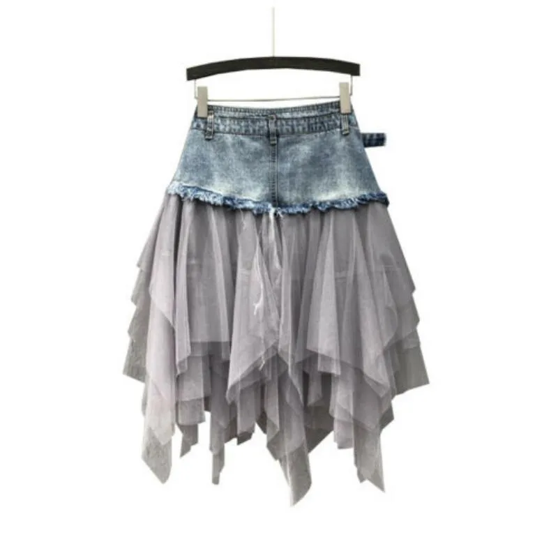 View 5 — Steampunk skirt — Jean and Tulle