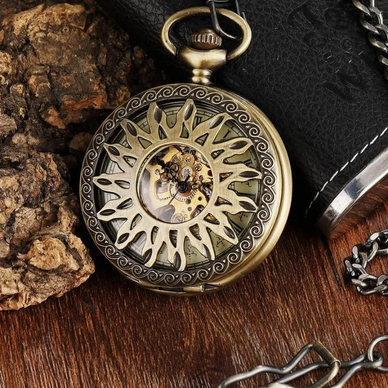 View 2 — Steampunk pocket watch — sun