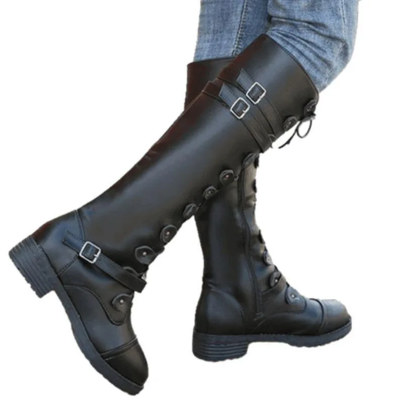View 4 — Steampunk boots — high without heels
