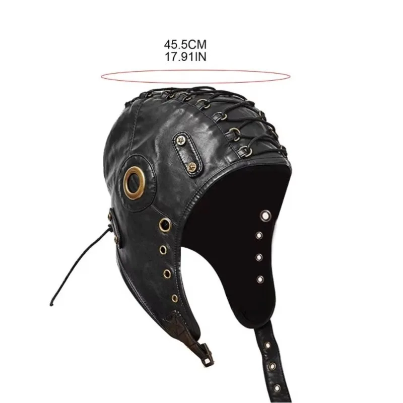 View 3 — Steampunk hat — aviator