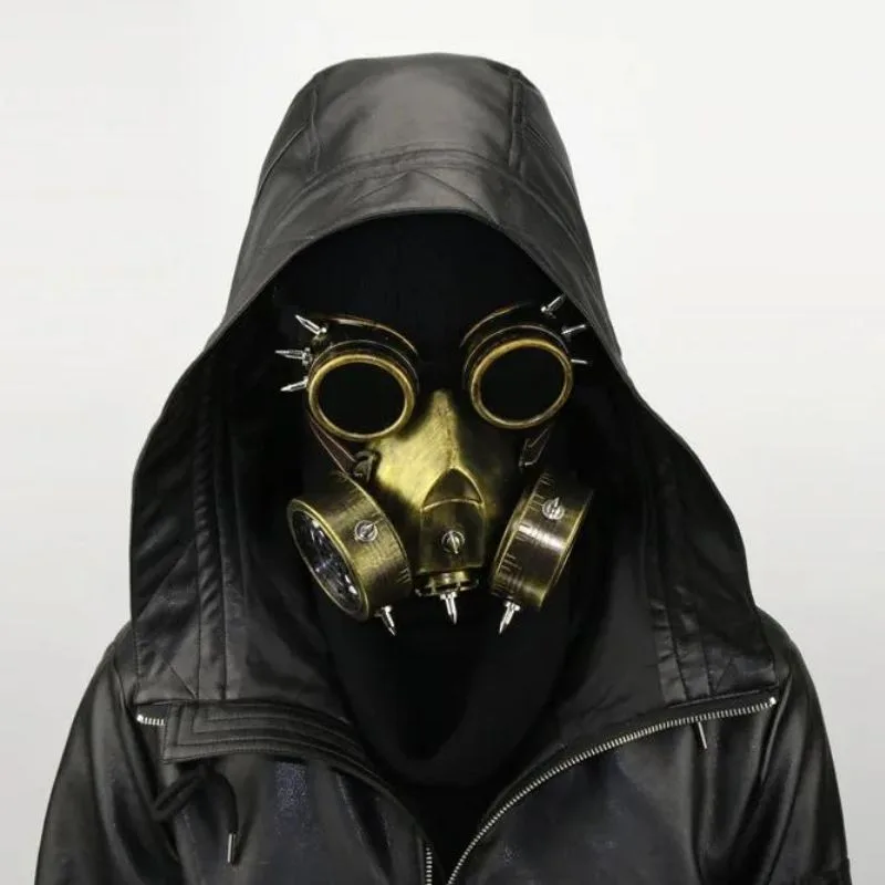 View 2 — Steampunk mask — Gas costume accessory