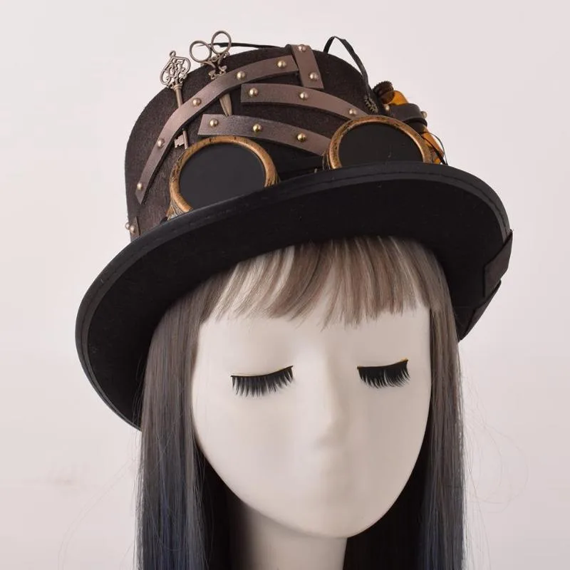 View 2 — Steampunk hat — inventor