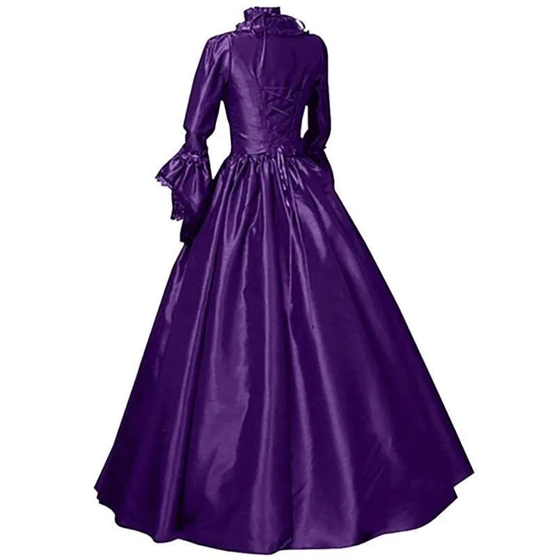 View 2 — Victorian steampunk dress — ball