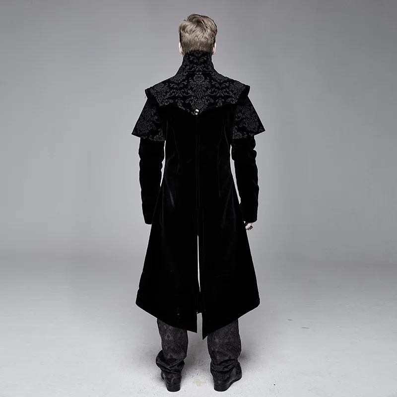 View 4 — Men’s Victorian steampunk coat
