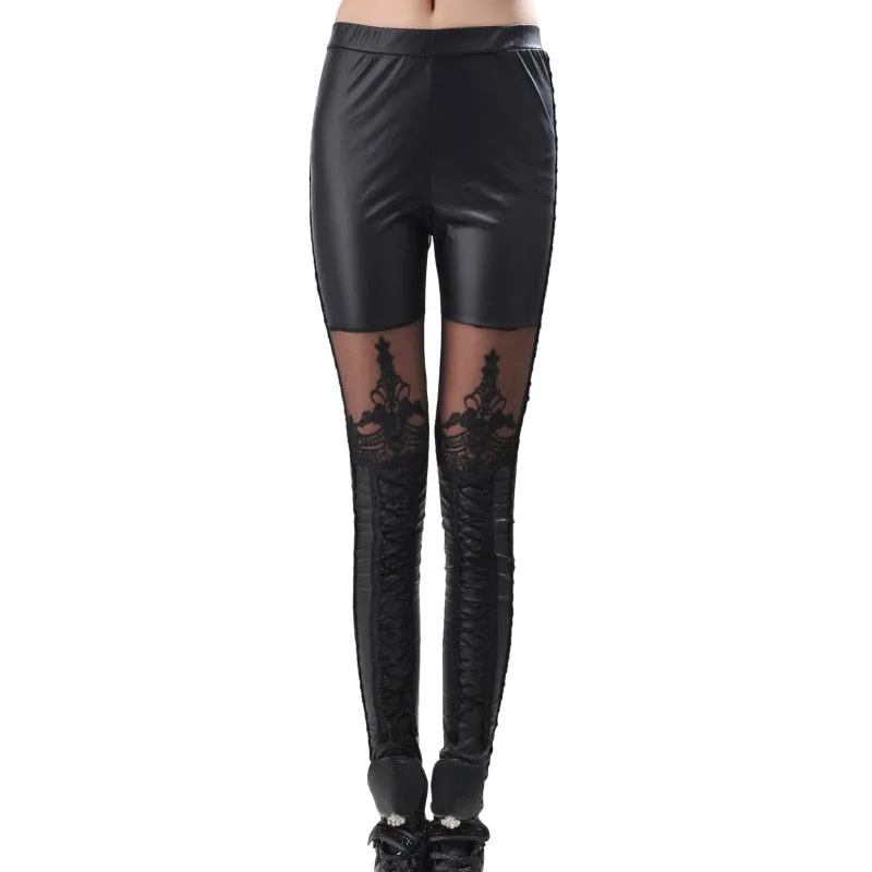 Steampunk legging gothic 
