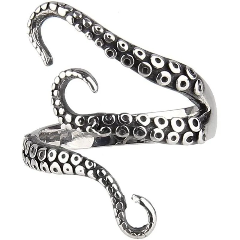 Steampunk ring — Kraken
