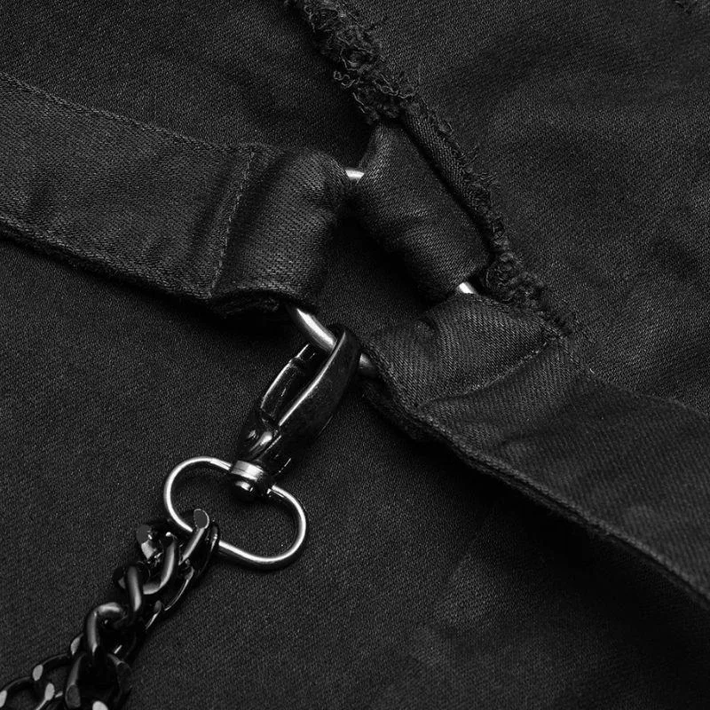 View 5 — Men’s gothic steampunk trousers — punk