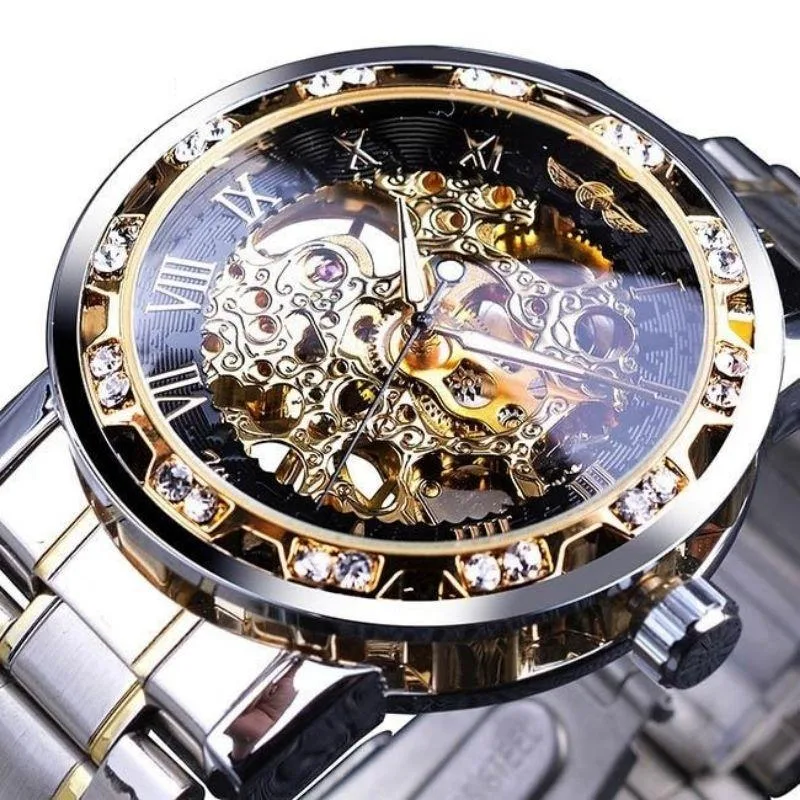Steampunk watch — elegant style