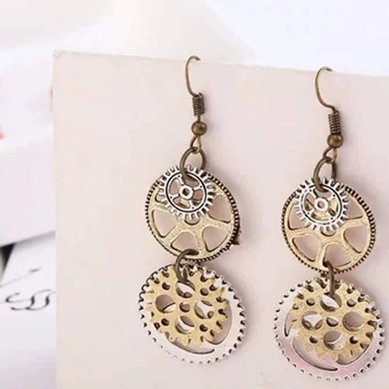 View 3 — Women’s steampunk necklace