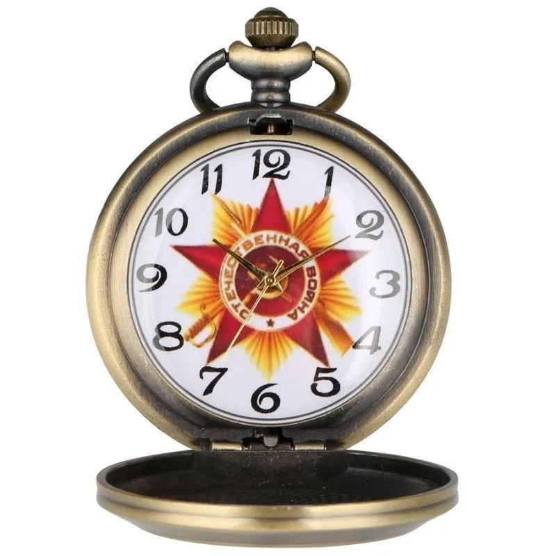 View 6 — Steampunk watch — pocket Soviet
