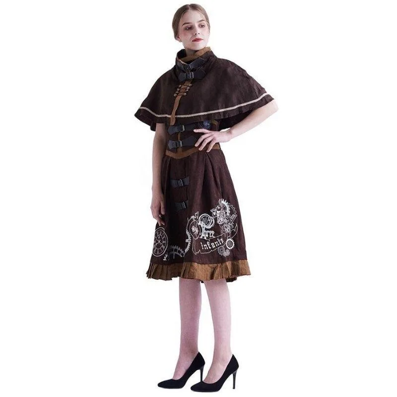 View 3 — Women’s Victorian steampunk dress — Style
