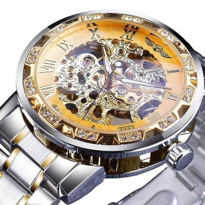View 7 — Steampunk watch — elegant style