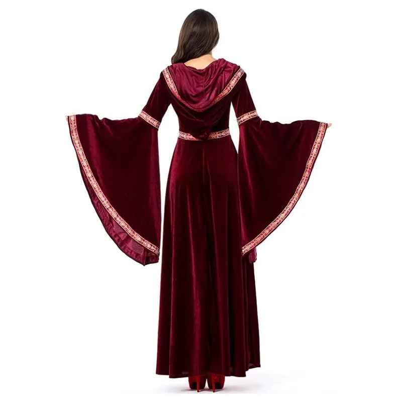 View 5 — Medieval steampunk dress — elven