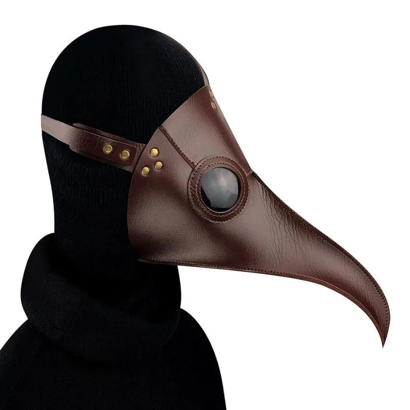 View 3 — Steampunk mask — beak plague